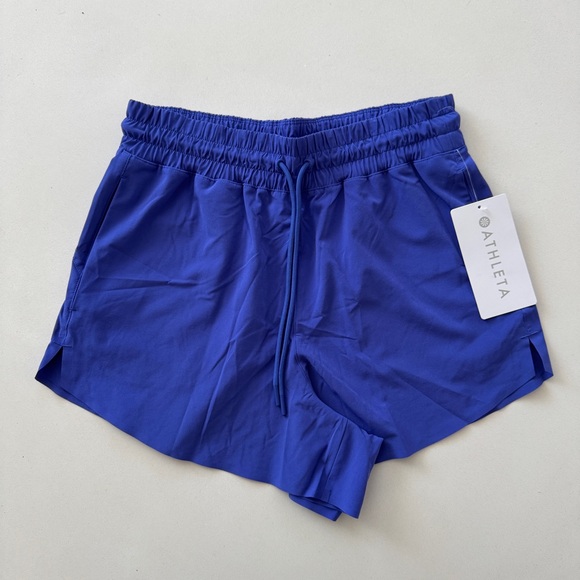 Athleta Pants - NWT Athleta Women's Blue Crossroad Shorts XS